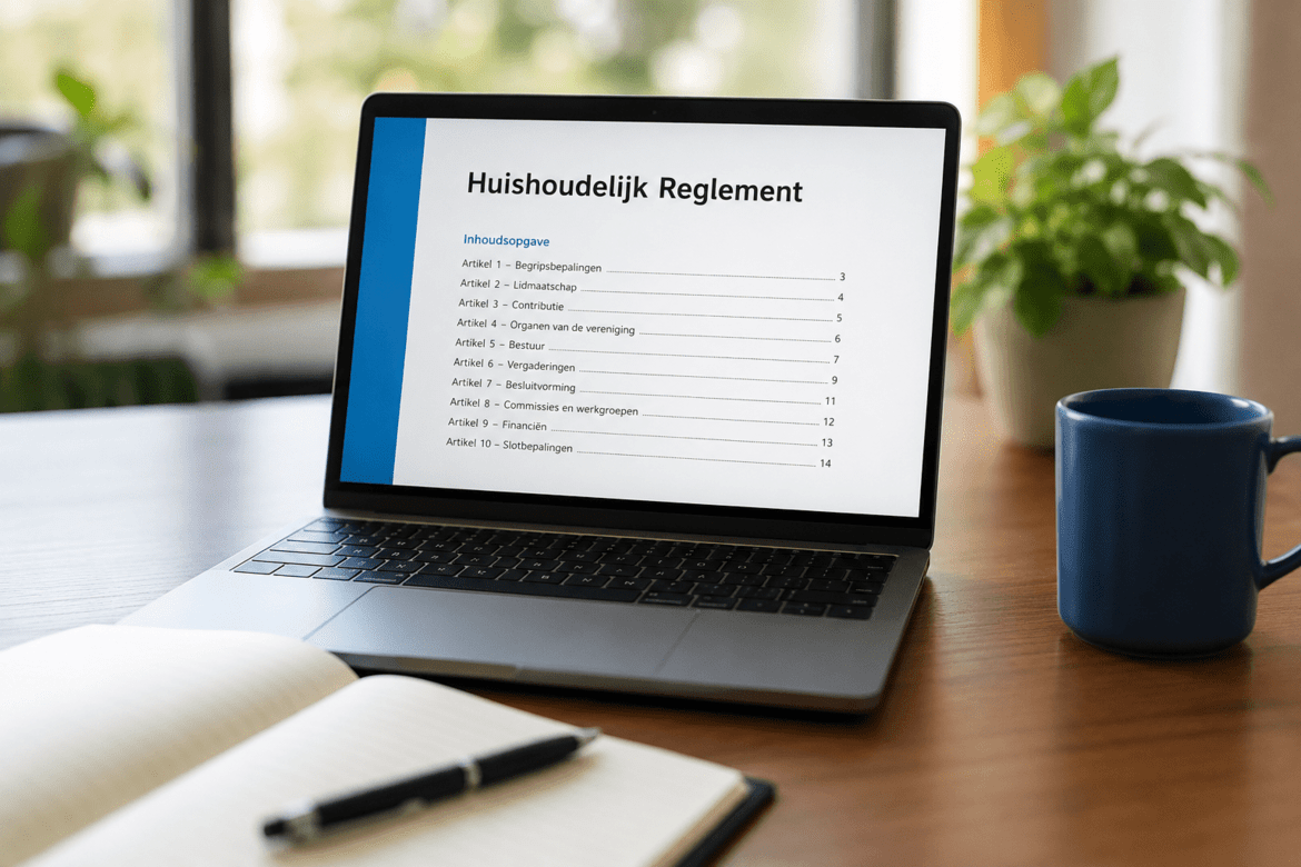 Nieuw Huishoudelijk Reglement DANW 27 mei 2026